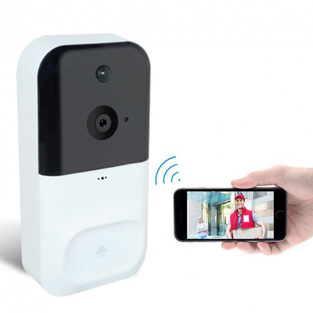 Бездротова відеокамера SMART DOORBELL X5 Wi-Fi для дверного дзвінка - Зображення 4