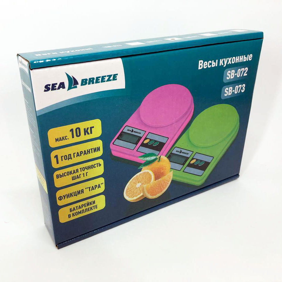 Кухонні ваги SeaBreeze SB-071 жовтого колору - Зображення 4