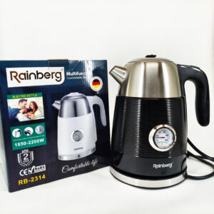 Електричний чайник Rainberg RB-2314 з датчиком температури Black