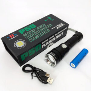 Акумуляторний ліхтарик Bailong BL 611-P50 тактичний LED