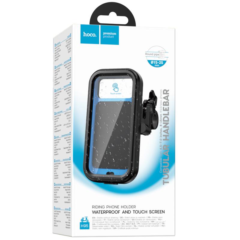 Вело- Мото- тримач Hoco H95 Bendito waterproof - Зображення 2