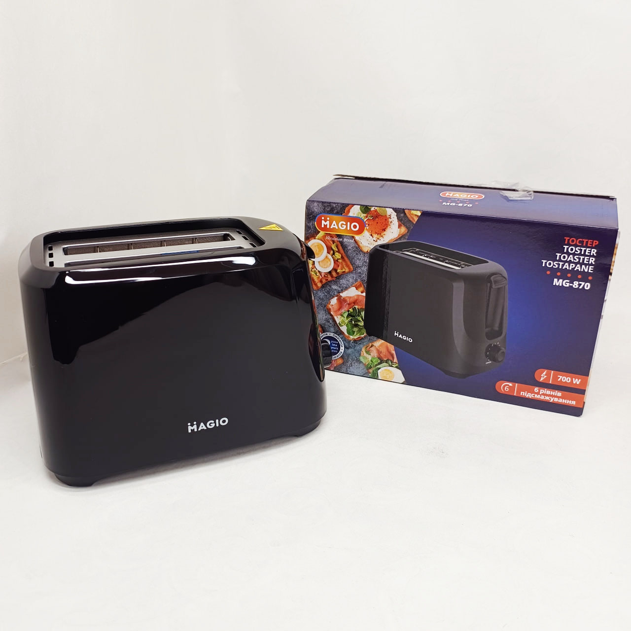 Тостер Magio MG-870 650 Вт - Зображення 5