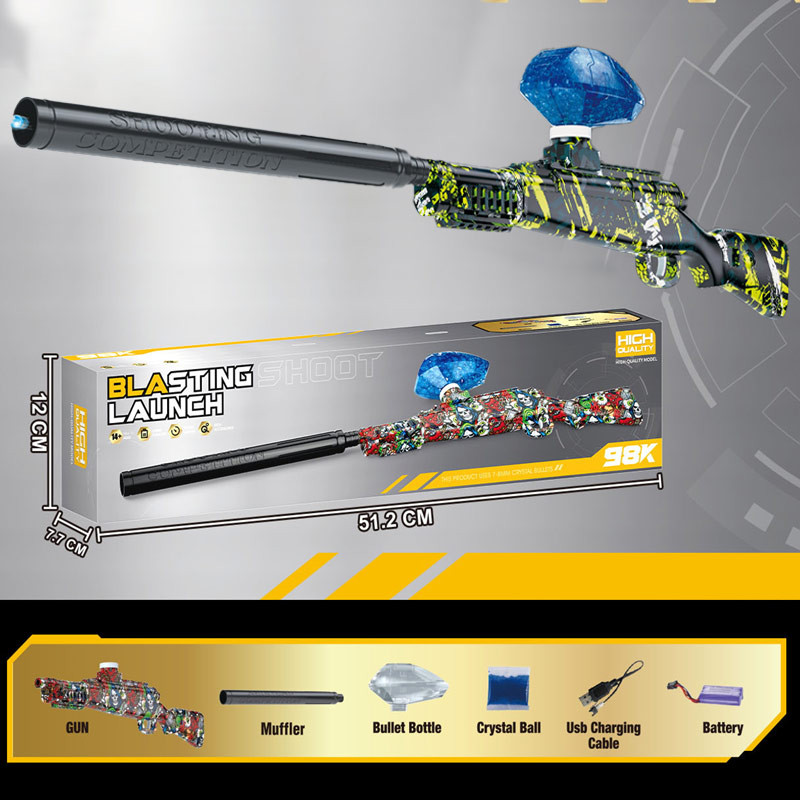 Гвинтівка на гідрогелевих кульках (орбізах) 98K Blasting Launch - Зображення 3
