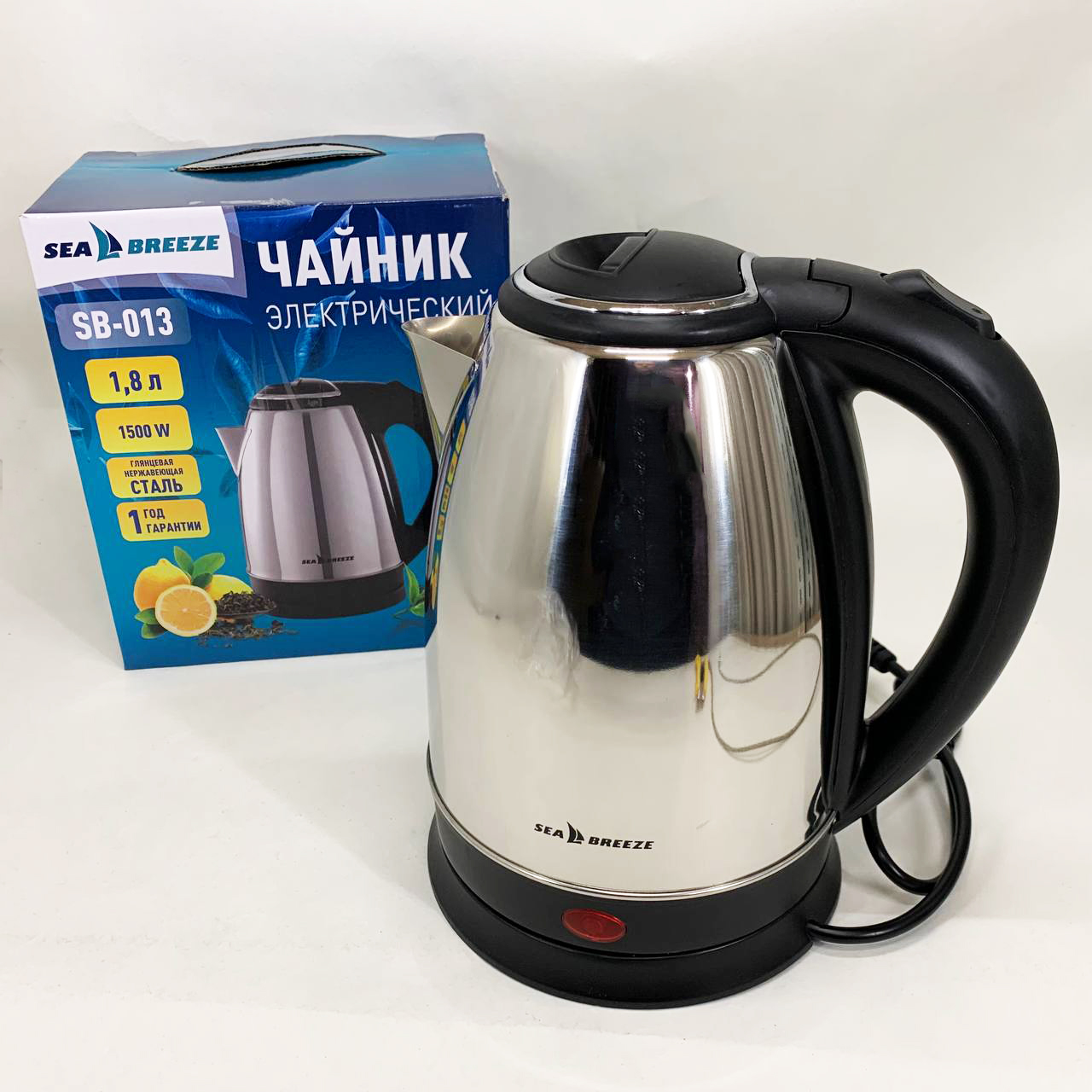 Електрочайник SeaBreeze SB-013 - Зображення 4