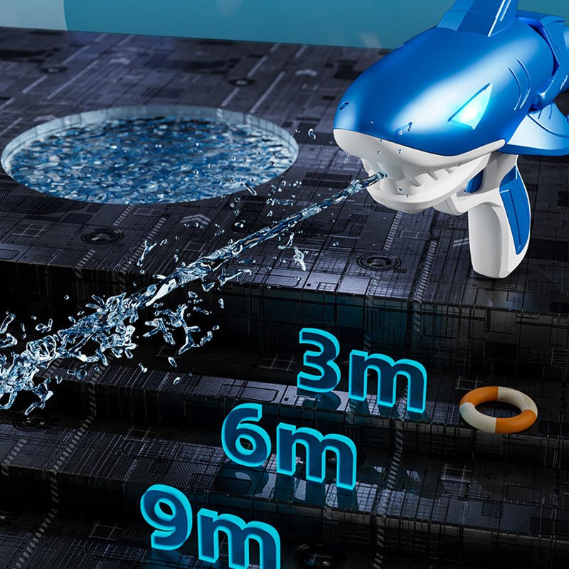 Водяний акумуляторний пістолет Shark Water Gun 185-68 (300ml) with lithium battery - Зображення 5