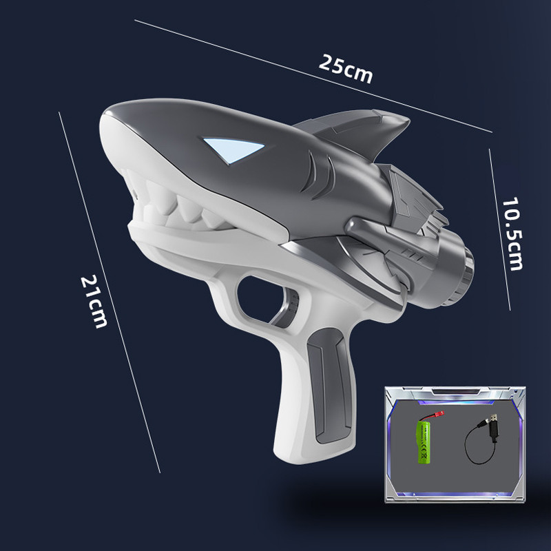Водяний акумуляторний пістолет Shark Water Gun 185-68 (300ml) with lithium battery - Зображення 4