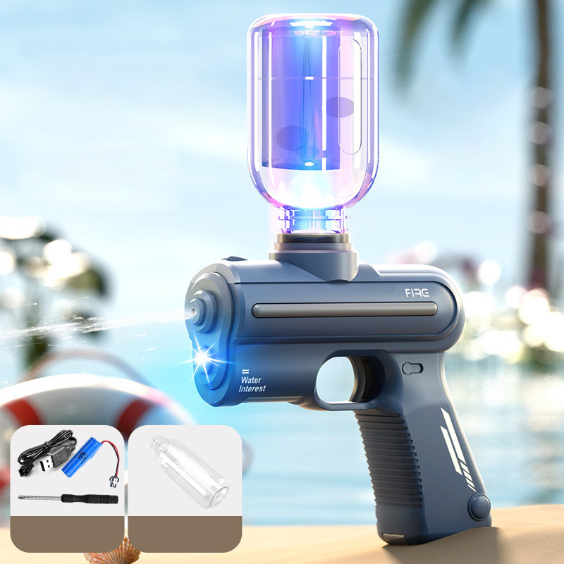 Водяний акумуляторний пістолет Water Gun 9007B (200ml) with lithium battery - Зображення 4