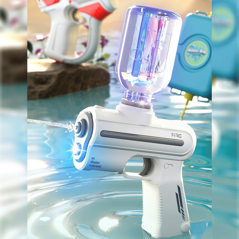 Водяний акумуляторний пістолет Water Gun 9007B (200ml) with lithium battery - Зображення 3