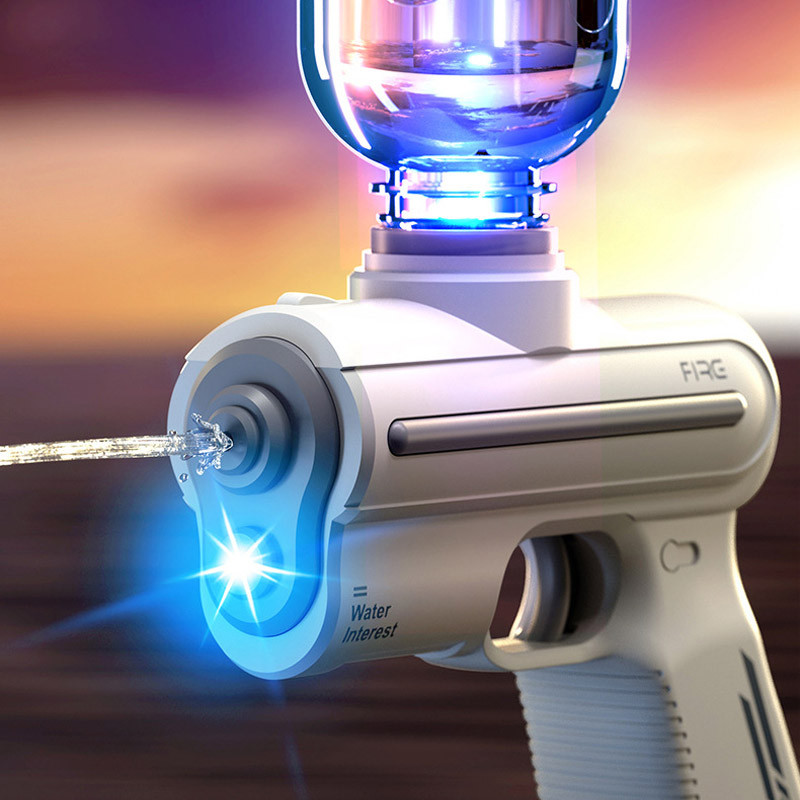Водяний акумуляторний пістолет Water Gun 9007B (200ml) with lithium battery - Зображення 4