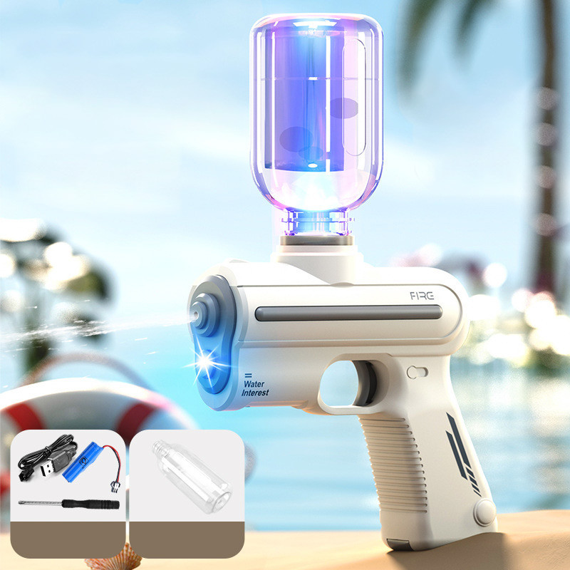 Водяний акумуляторний пістолет Water Gun 9007B (200ml) with lithium battery - Зображення 6