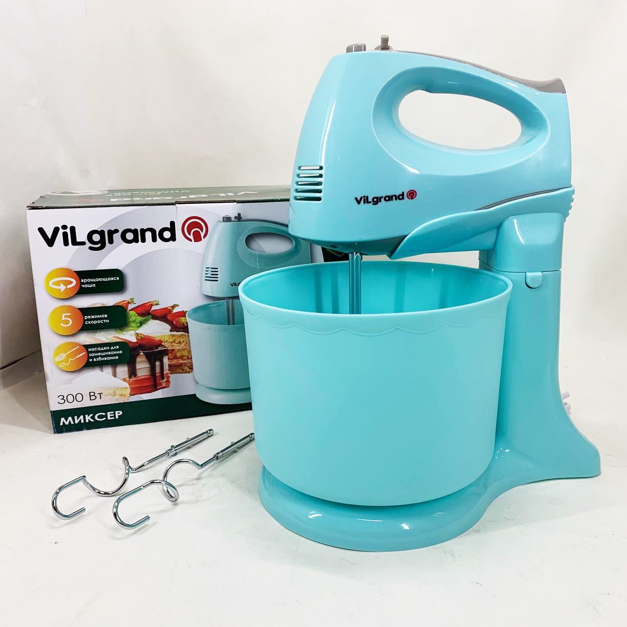 Міксер ViLgrand VHM3017B Blue - Зображення 4