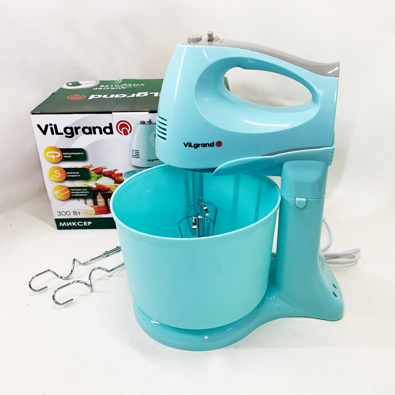 Міксер ViLgrand VHM3017B Blue - Зображення 5