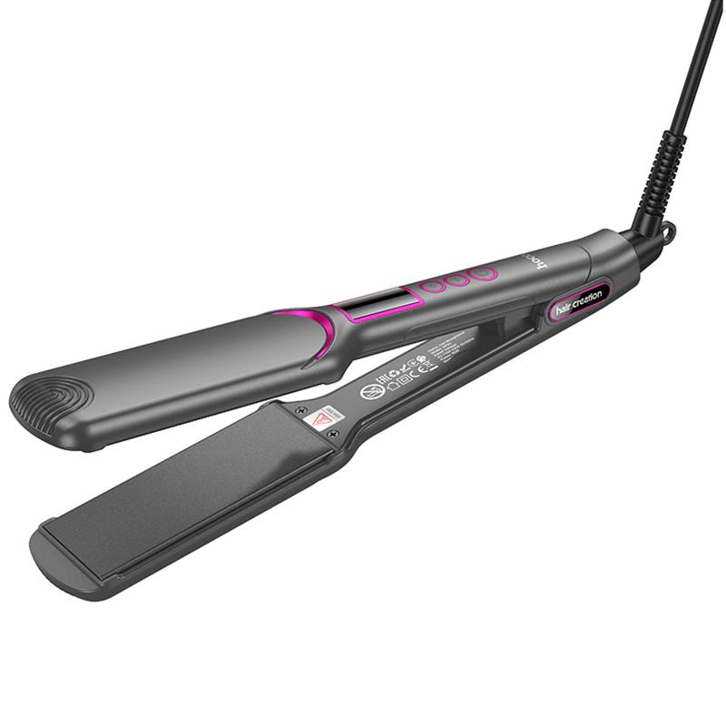Випрямляч для волосся Hoco HP42 Wide board hair straightener with digital display - Зображення 4