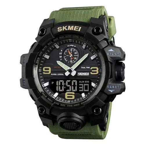 Наручні годинники SKMEI 1586AG зеленого кольору