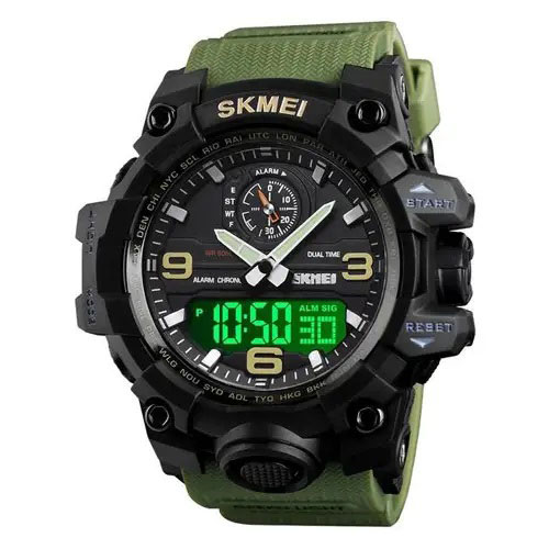 Наручні годинники SKMEI 1586AG зеленого кольору - Зображення 3