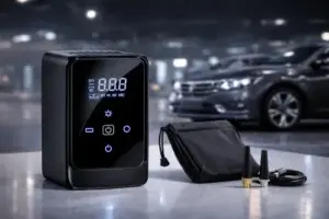 Акумуляторний повітряний компресор 12 В для авто та спорту…