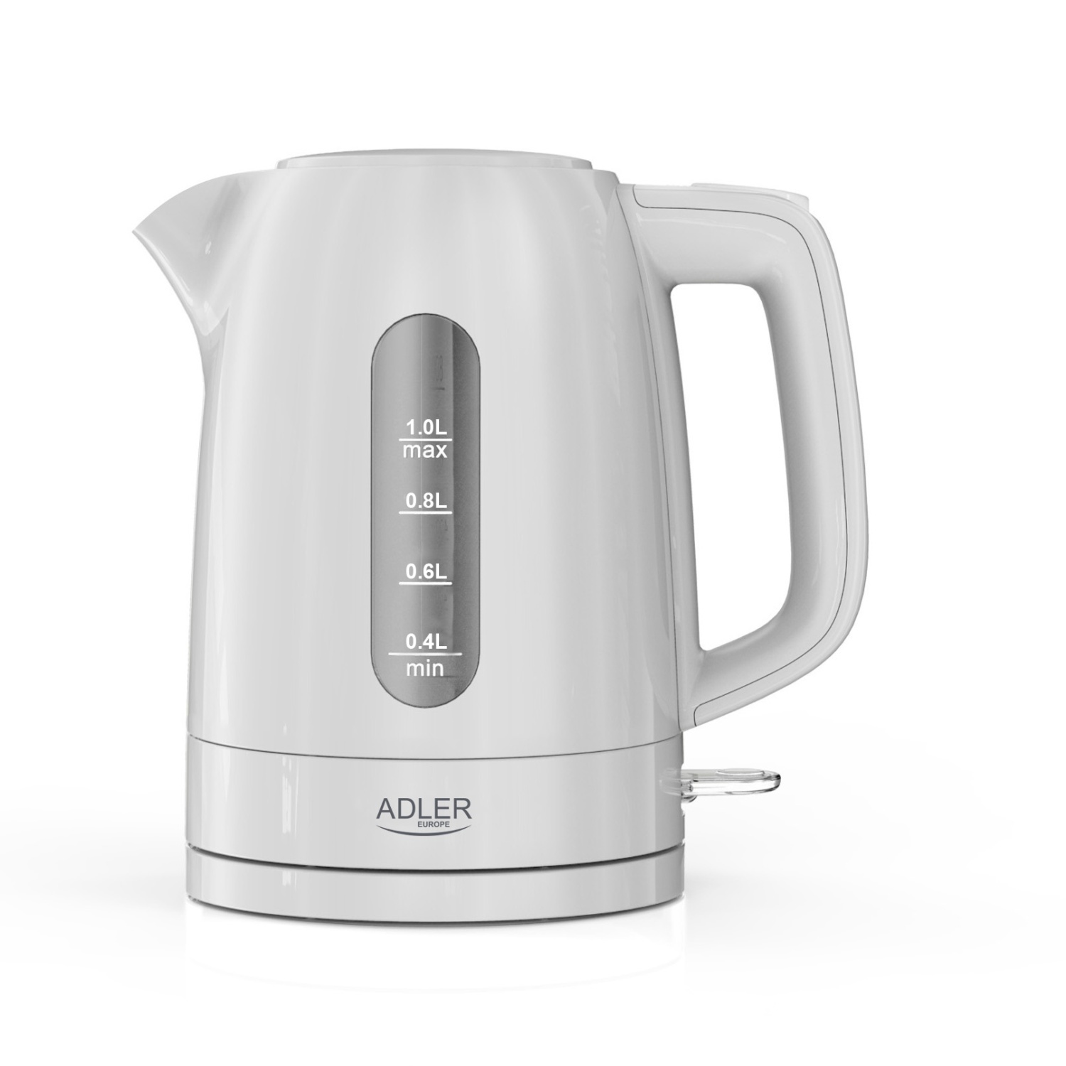 Електрочайник Adler AD 1380 л 2200 Вт білий