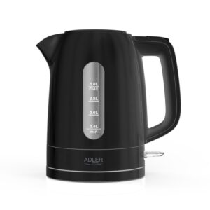 Електрочайник Adler AD 1380B 1 л 2200 Вт чорний