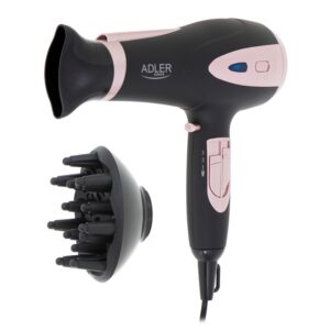 Фен для волосся з іонізацією Adler AD 2248 Black 2200Вт