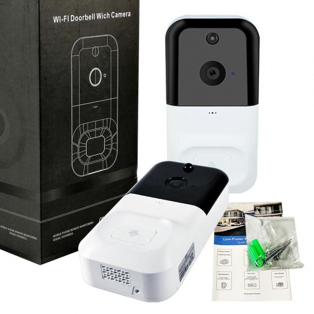 Бездротова відеокамера SMART DOORBELL X5 Wi-Fi для дверного дзвінка - Зображення 3