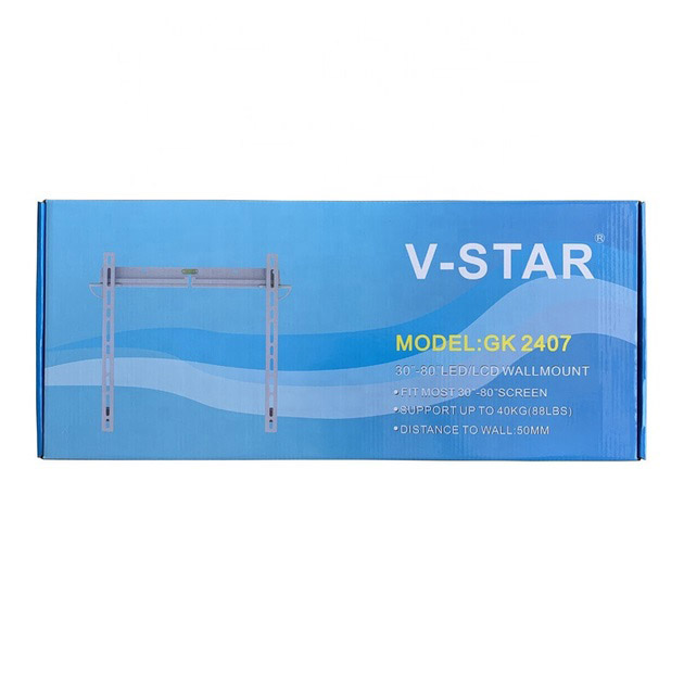 Кріплення настінне V-STAR GK 2407 для телевізора 30-80 дюймів з регулюванням - Зображення 4