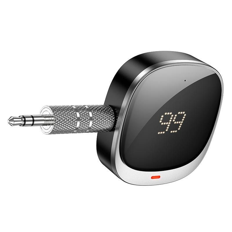 Bluetooth аудіо ресивер Hoco E80 Travel (AUX 3.5mm) - Зображення 4