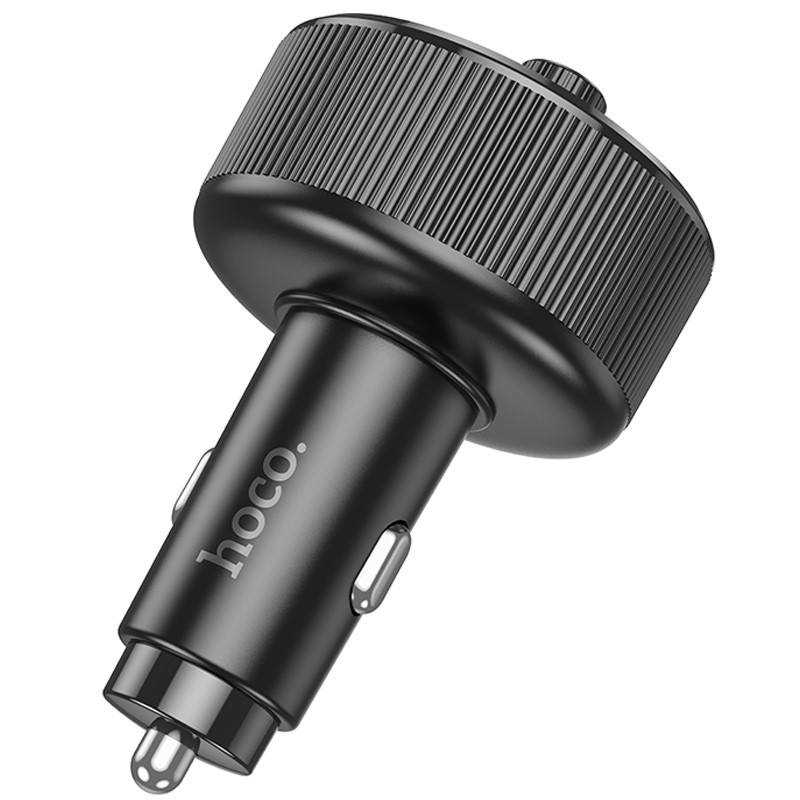 Автомобільний зарядний пристрій FM модулятор Hoco E82 Guerrero PD30W+QC3.0 (2USB-A/1C) - Зображення 5