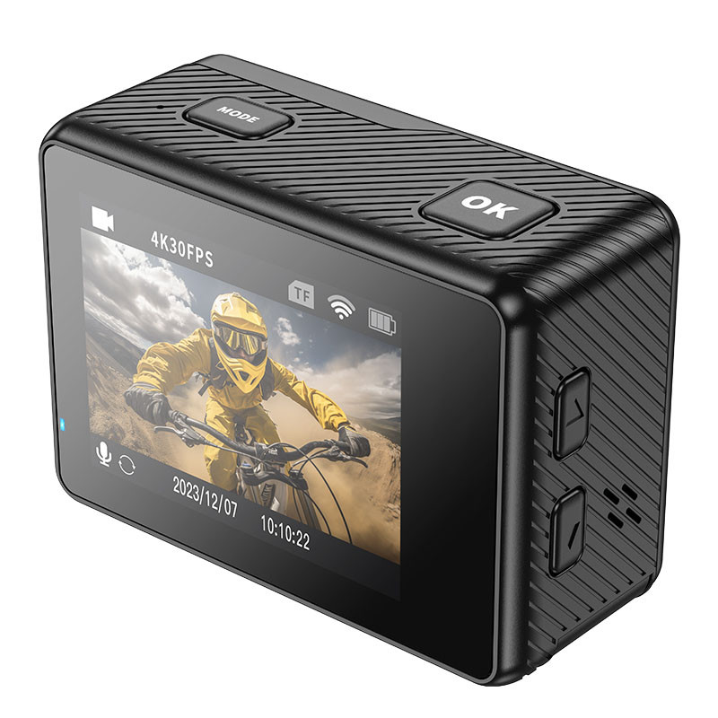 Екшн-камера Hoco DV101 Dual color screen Sports - Зображення 2