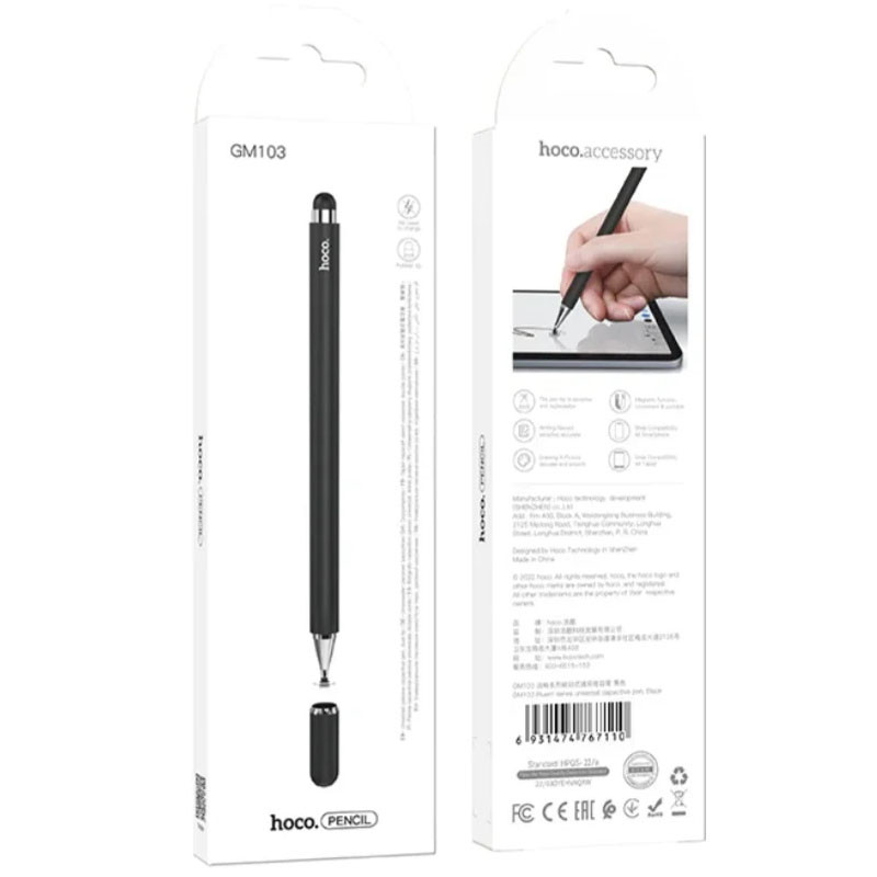 Стілус Hoco GM103 Universal Capacitive Pen - Зображення 5