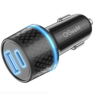 Автомобільний зарядний пристрій Borofone BZ21 Brilliant 48W PD30W+QC3.0 (1Type-C/1USB)
