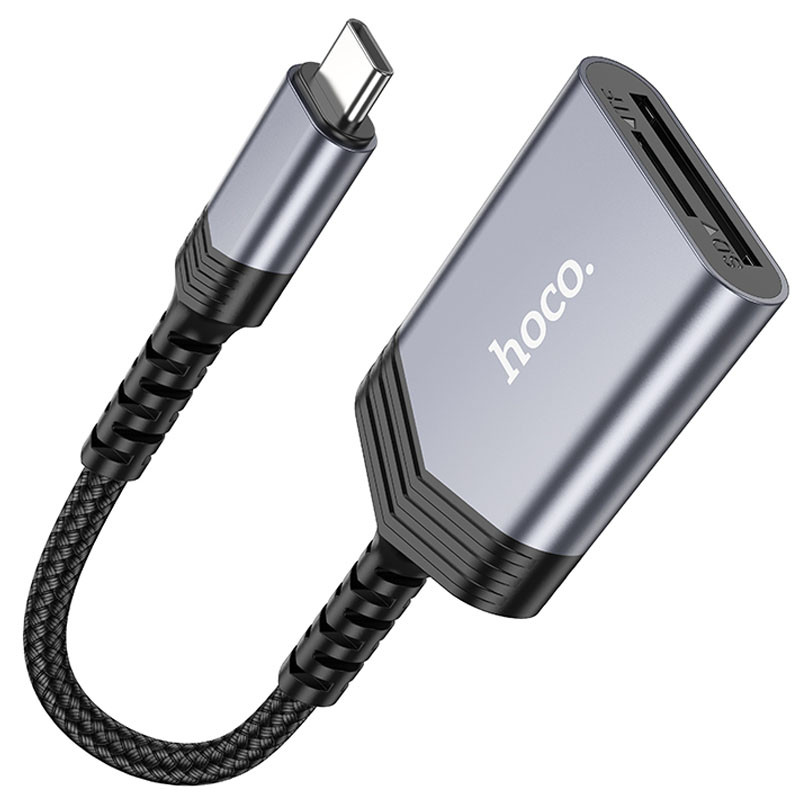 Картридер Hoco UA25 2in1 Type-C - Зображення 2
