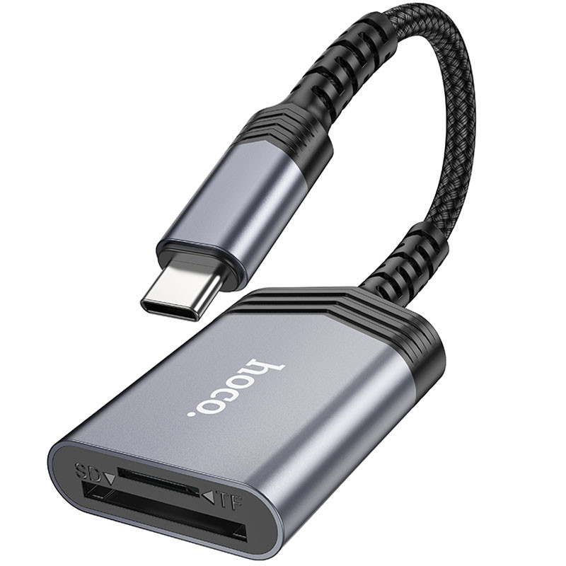 Картридер Hoco UA25 2in1 Type-C - Зображення 4