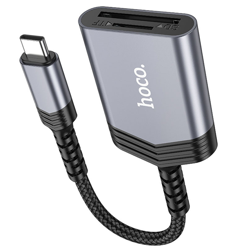 Картридер Hoco UA25 2in1 Type-C - Зображення 5