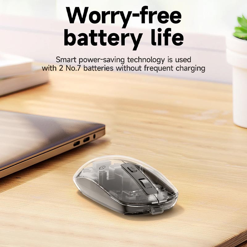 Миша бездротова Hoco GM29 Mysterios Bluetooth + 2.4G - Зображення 5
