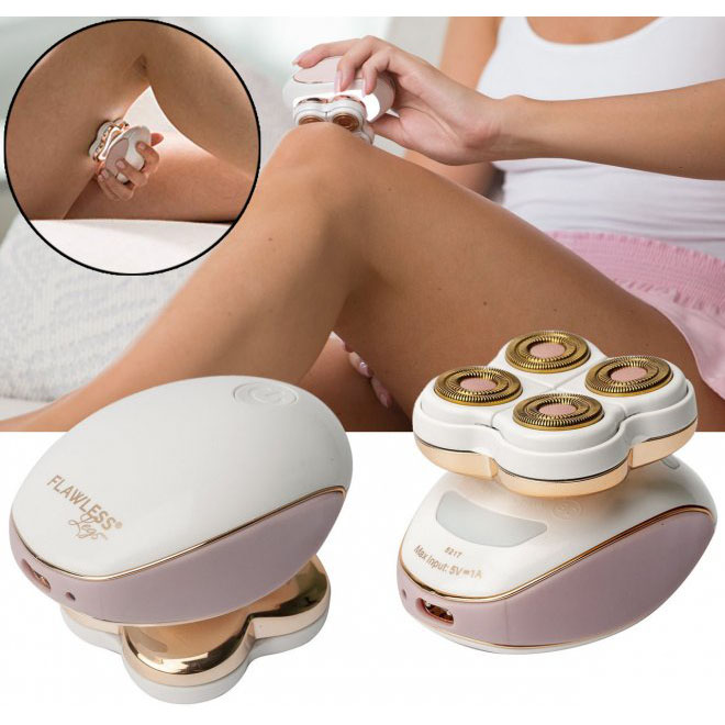 Епілятор акумуляторний Flawless Legs для ніг, жіноча електробритва для ніг - Зображення 3