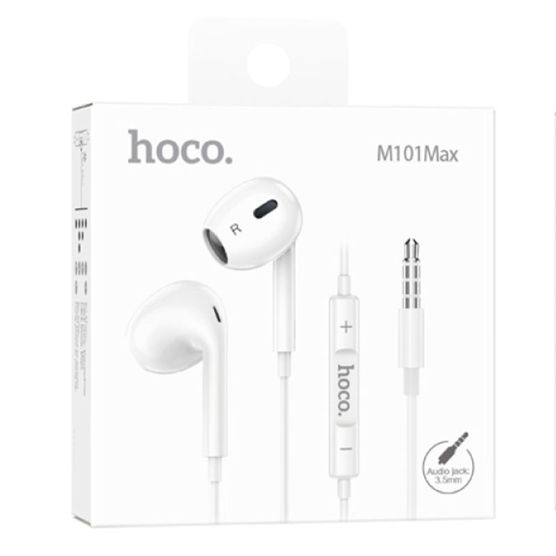 Стерео навушники Hoco M101 Max (3.5mm/1.2m) - Зображення 4