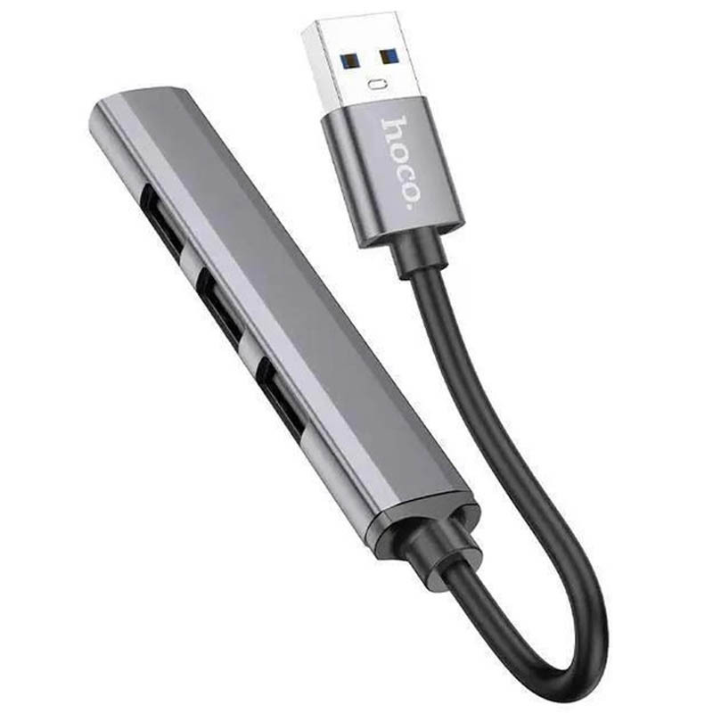 Перехідник Hoco HB26 4in1 (USB to USB3.0+USB2.0*3) - Зображення 3