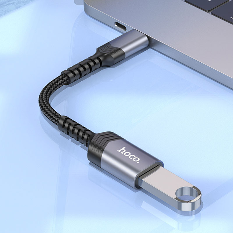 Перехідник Hoco UA24 Type-C male to USB female 3.0 - Зображення 5