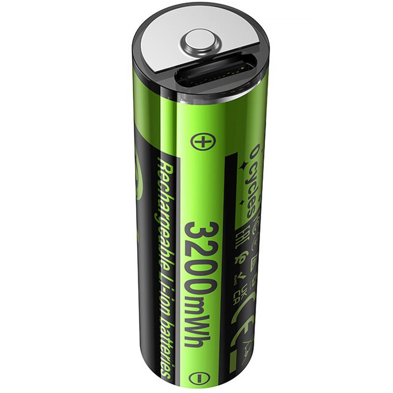 Акумуляторні батарейки Hoco JA3 (AA) Energy 2 pcs - Зображення 4