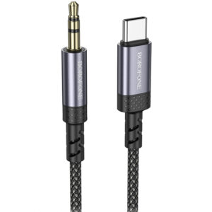 Аудіо кабель Aux Borofone BL24 Graceful Type-C to AUX 3.5mm) (1m)