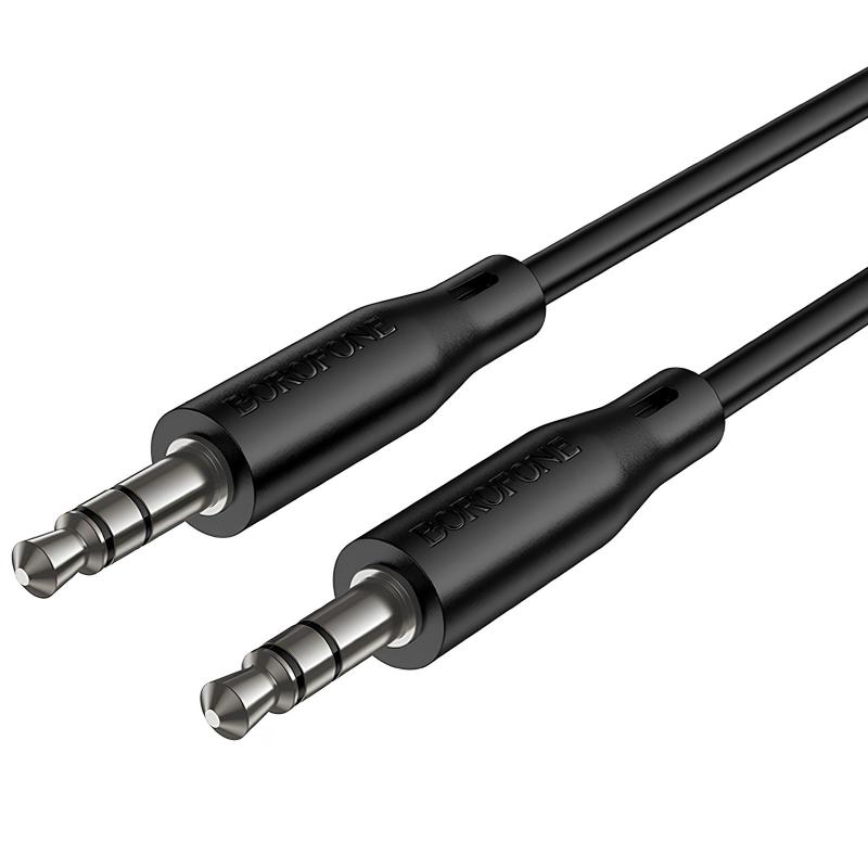 Аудіо кабель Aux Borofone BL26 Standard (1m) - Зображення 2