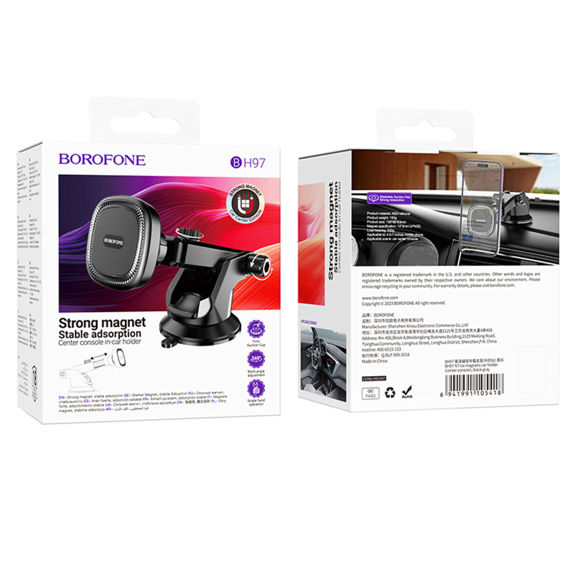 Автотримач Borofone BH97 NT Ice - Зображення 2