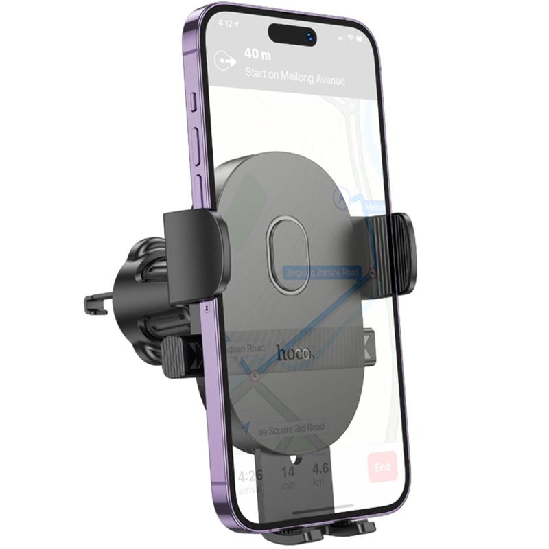 Автотримач Hoco H18 Mighty one-button (air outlet) - Зображення 2