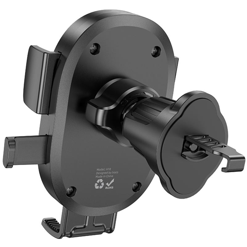 Автотримач Hoco H18 Mighty one-button (air outlet) - Зображення 4