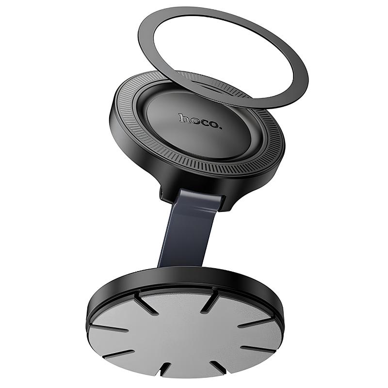 Автотримач Hoco H61 Show folding ring magnetic (dashboard) - Зображення 4