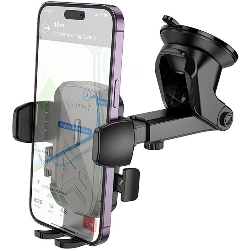 Автотримач Hoco H65 Gamble one-button (center console) - Зображення 3