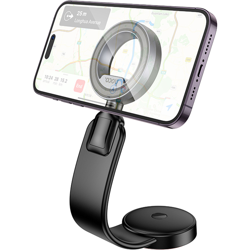 Автотримач Hoco H71 Totem Ring magnetic (center console) - Зображення 4