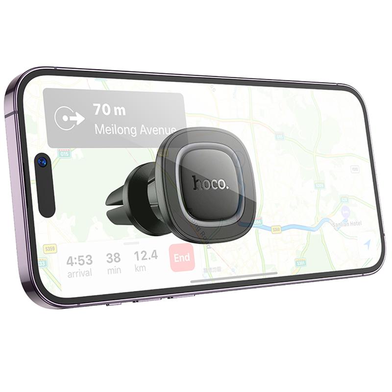 Автотримач Hoco H72 Crown magnetic (air outlet) - Зображення 3