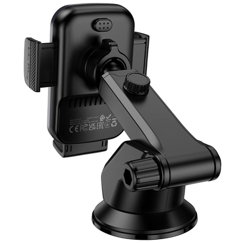 Автотримач з БЗП Borofone BH222 Leading 15W (center console) - Зображення 3