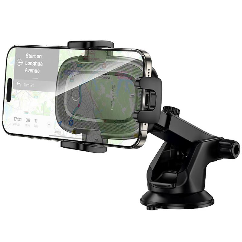 Автотримач з БЗП Borofone BH223 Follower 15W (center console) - Зображення 4